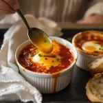 C’est le plat que je fais quand je n’ai envie de rien préparer : œufs cocotte tomate-fromage en 12 min