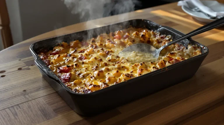 Ce gratin familial bluffe tout le monde : son ingrédient star vient d’une simple conserve oubliée