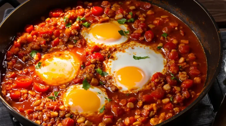 Chakchouka à l’italienne : le chef Simone Zanoni révèle sa version au fromage ultra gourmand