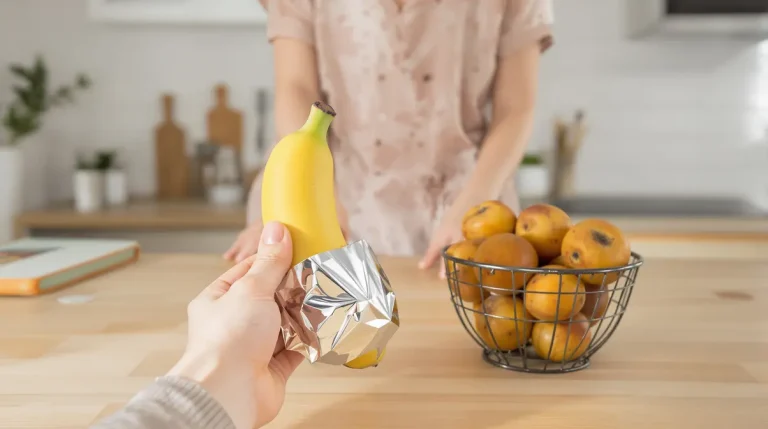 « Elles ne noircissent plus » : mon astuce toute simple pour garder vos bananes bien fraîches très longtemps
