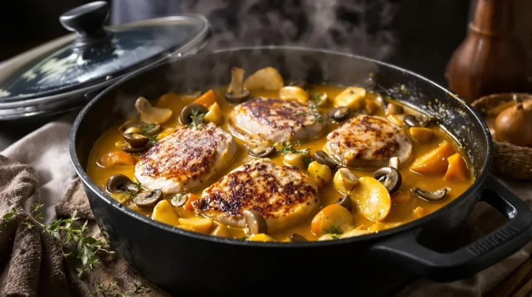 Filet mignon aux champignons et moutarde : fondant, crémeux et prêt en 30 minutes chrono