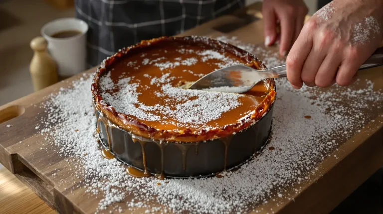 « Mon flan pâtissier sans pâte est irrésistible » : léger, fondant et prêt en un rien de temps pour le goûter parfait
